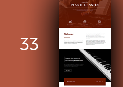 0033 – Clases de piano